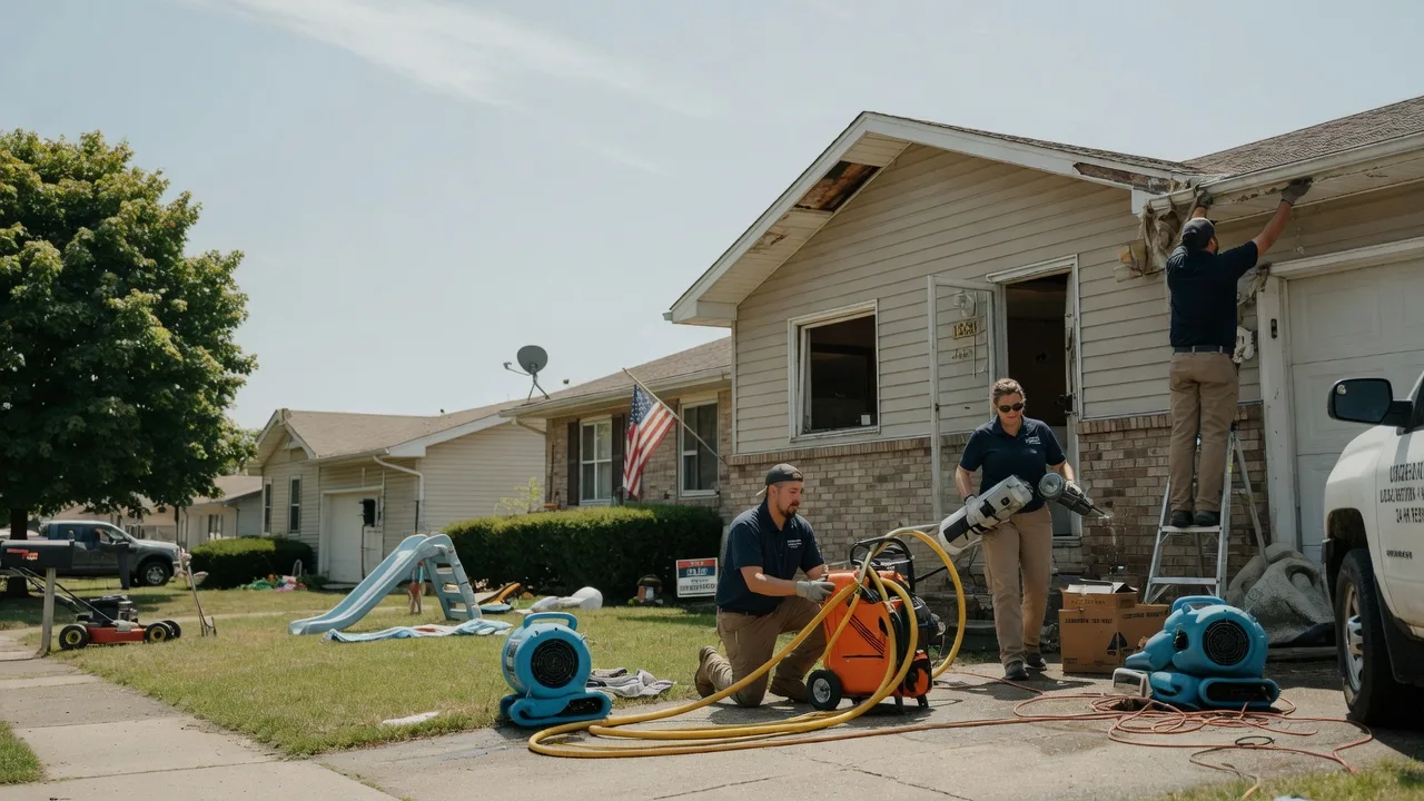 Water Damage Restoration in Westphalia, IN near me